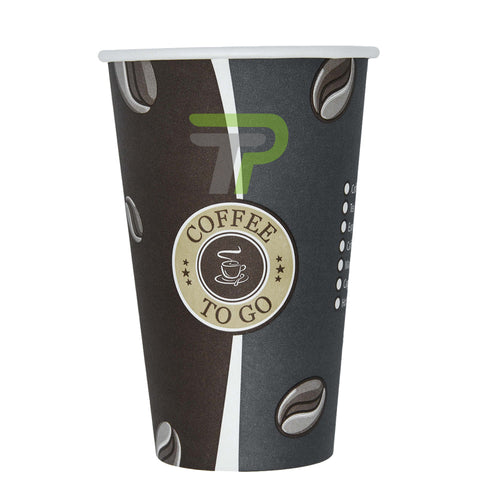 Coffee to Go Becher 0,3 l - 12oz slimm - Papier - Yavuz Sönmez Papier- & Verpackungsmaterial - turbopack