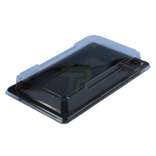 Sushi-Box 215mm x 130mm x 18mm - PET mit Deckel