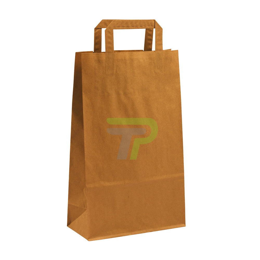Papiertragetasche braun 22cm x 11cm x 36cm - Papier - Yavuz Sönmez Papier- & Verpackungsmaterial - turbopack
